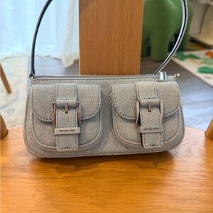 Michael Kors Denim Zoe pochette bag